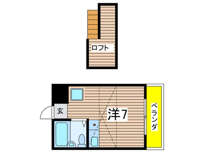 間取り図 メゾンサクラ１４