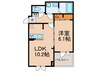 ミッテ　１号館 1LDKの間取り