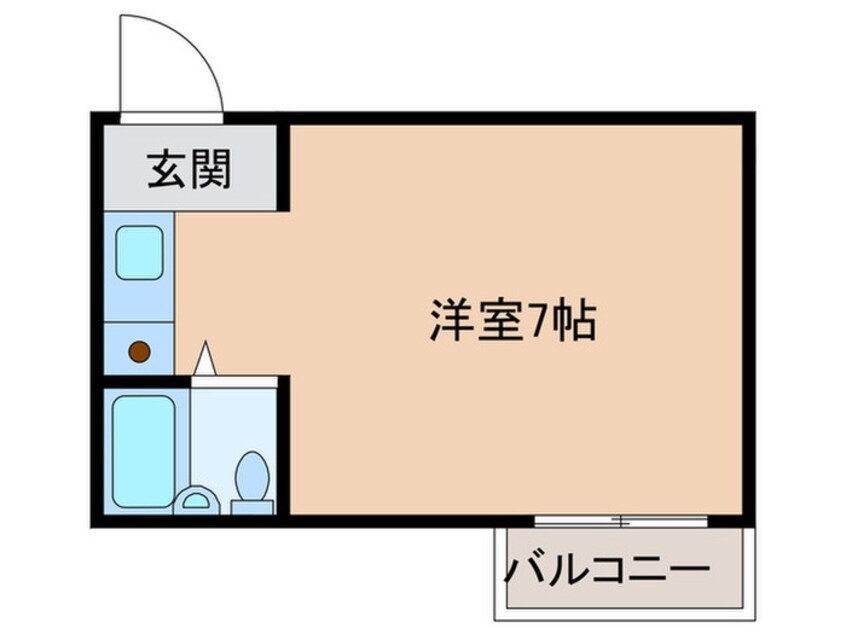 間取図 セレ－ナ土生