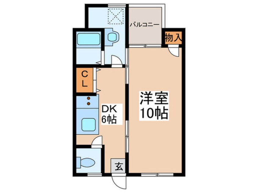 間取図 シャト－シラキ