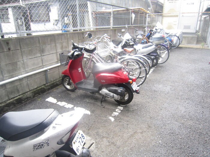 駐輪場 サンハイツ稲田