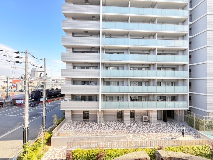 室内からの展望 三国ＤＥＮＯビル