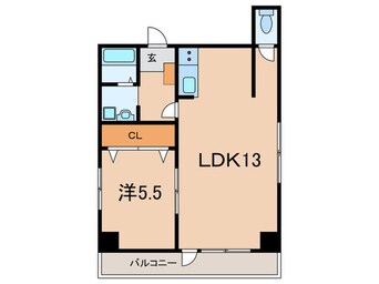 間取図 RIHO深江
