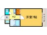 エステ－ラ 1Kの間取り