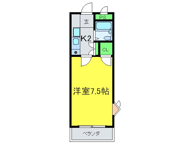 間取り図 ラポール向陵