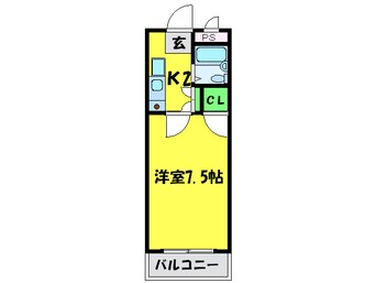 間取図 ラポール向陵