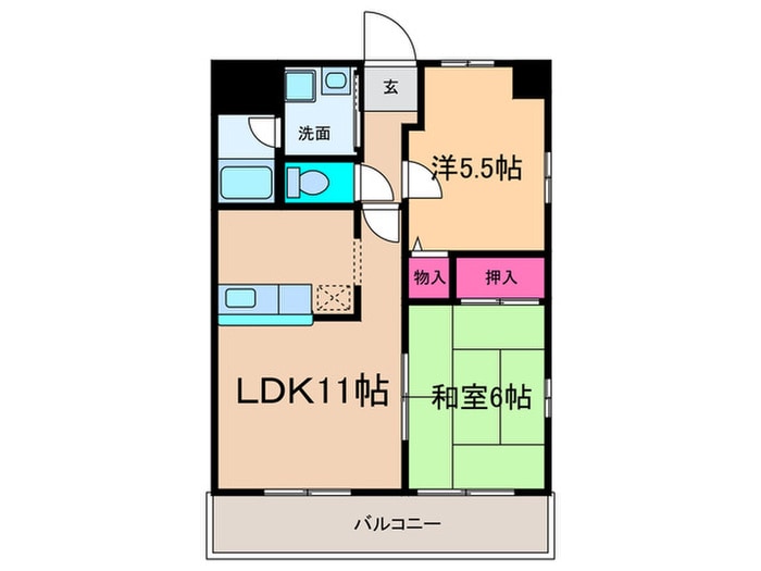 間取り図 アクト白鷺