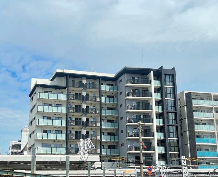 建築中 ラ・ペーシュ天王寺