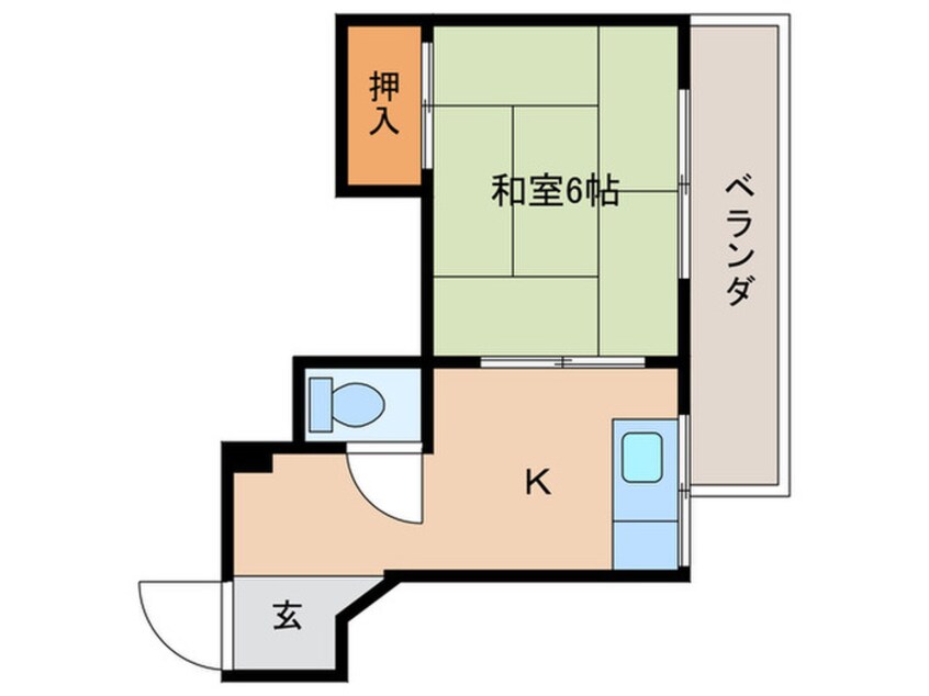 間取図 国分寺ビル