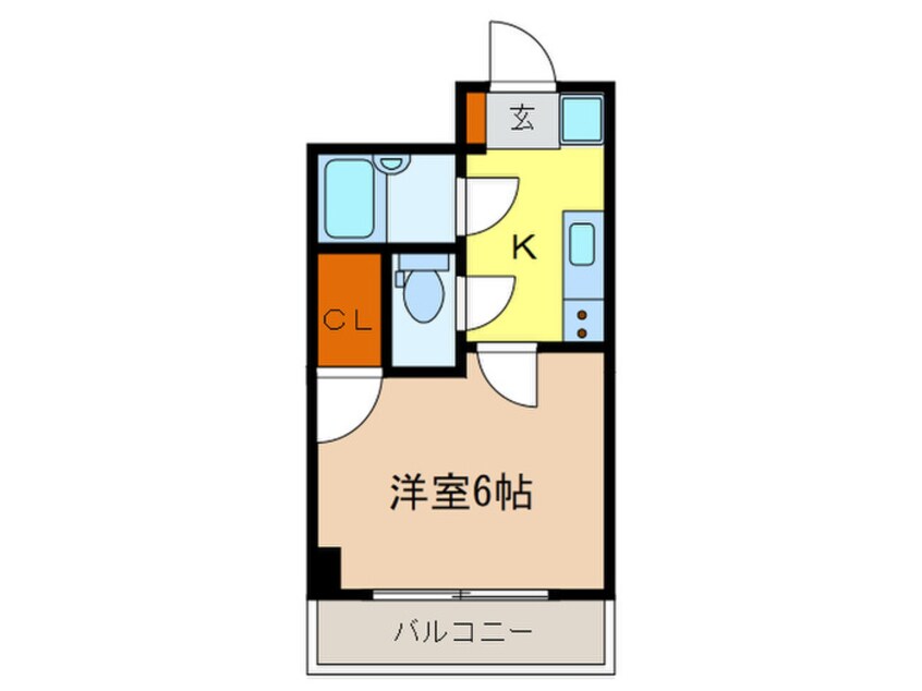 間取図 サンラック二条