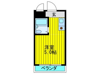 間取図 リバーサイド太子橋