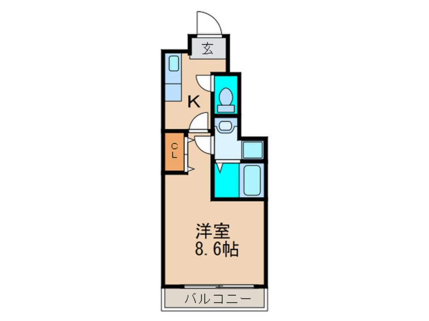 間取図 ドリ－ム浜