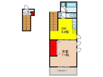 間取図 ドリ－ム浜