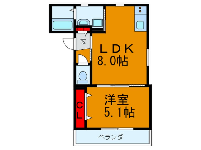 間取図 Esperanza