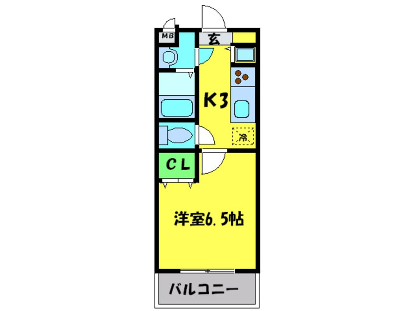 間取図 シャルマンフジもずウエスト