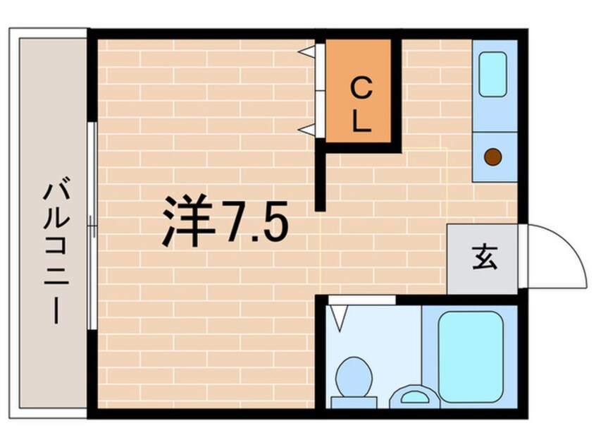 間取図 赤松コーポ