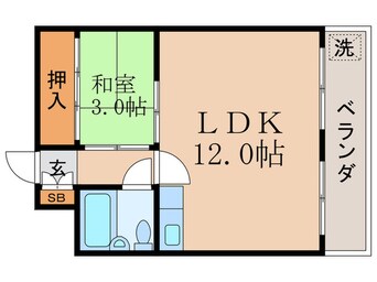 間取図 ヴィラ大成