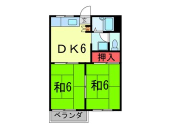 間取図 ヒルサイドテラス