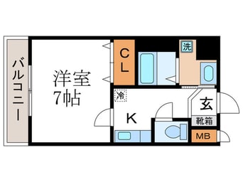 間取図 ウィズナスコート宝ヶ池