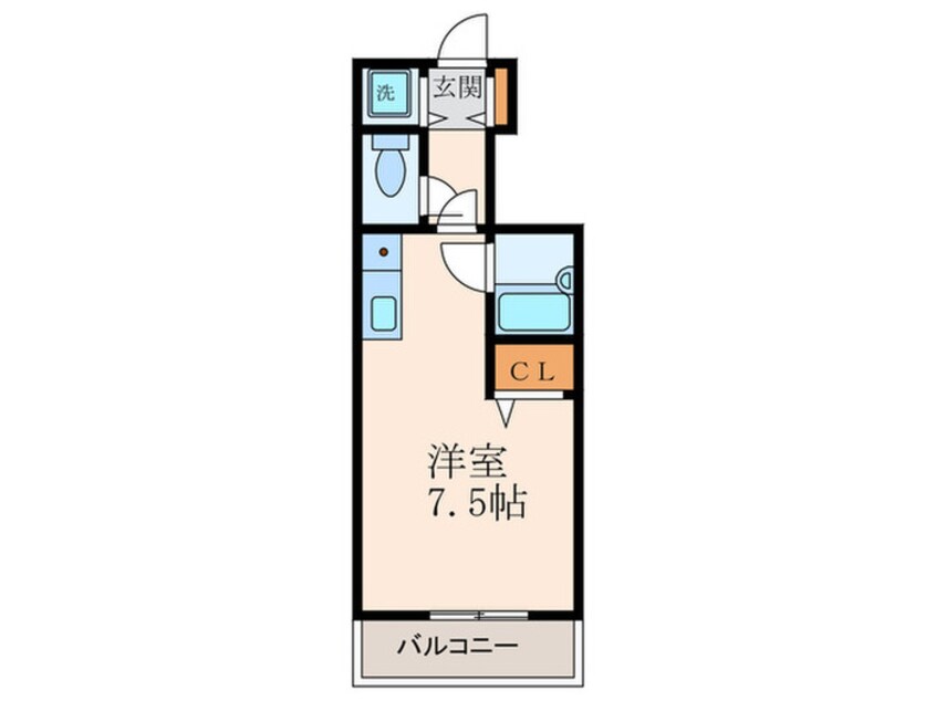 間取図 フレームコート43