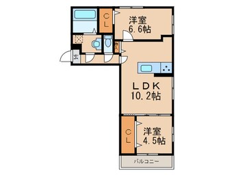 間取図 シューペリアⅡ