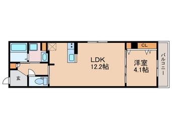 間取図 Avenue堀川六角