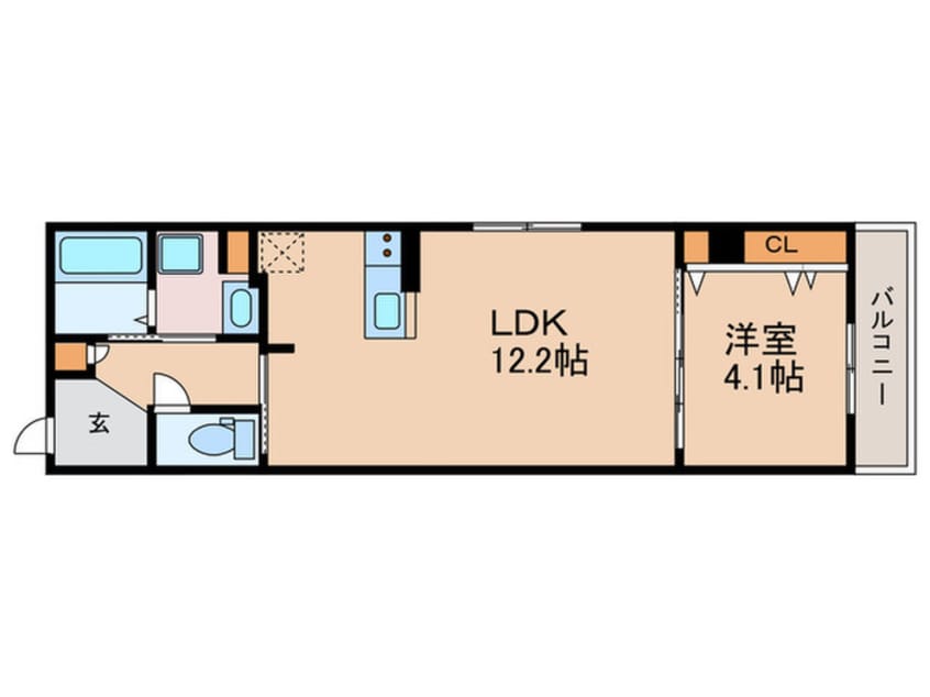 間取図 Avenue堀川六角