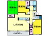 ハイツ藤原5 3LDKの間取り