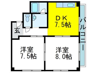 間取図 マツシマビル