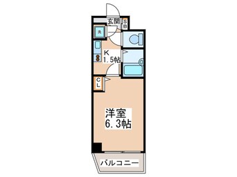 間取図 Ｓ・Ｅファ－スト