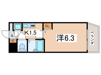 間取図 Ｓ・Ｅファ－スト