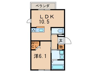 間取図 シャロームナカムラ３番館　北棟