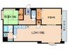 TOKUDA　MANSION 2LDKの間取り