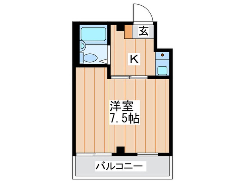 間取図 レディ－ス大熊