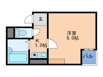 間取図 ジョリ－フロ－ラ