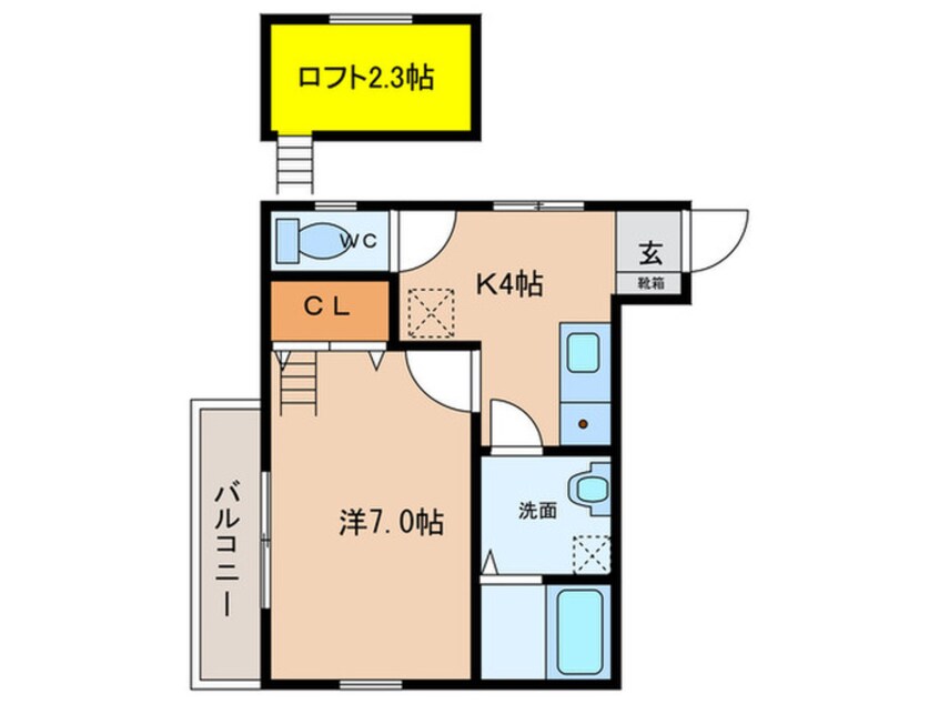 間取図 ウィ－ルモンテ