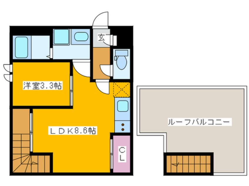 間取図 GRANDTIC初芝
