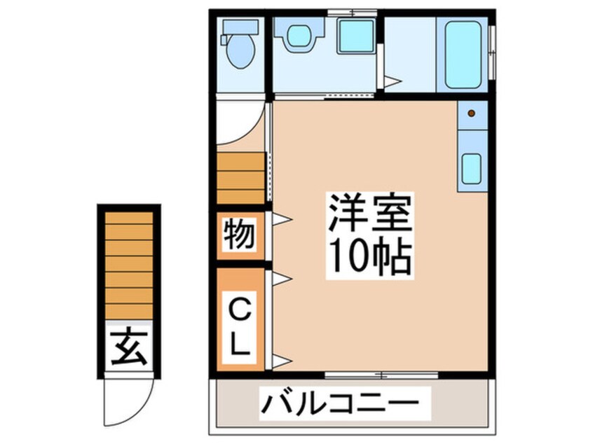 間取図 ＣＳガーデン羽曳野