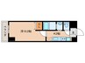シェソワ堺七道 1Kの間取り