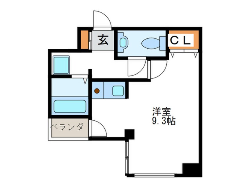 間取図 フェリーチェ本町ＥＳＴ