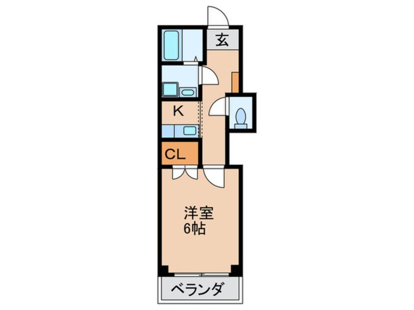 間取図 グロウパレス