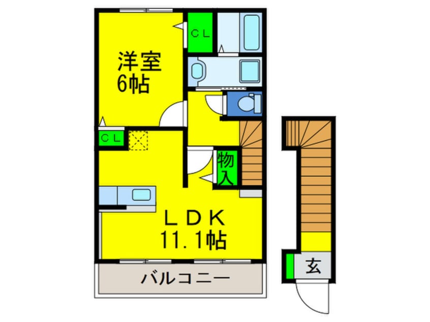 間取図 アプローズ
