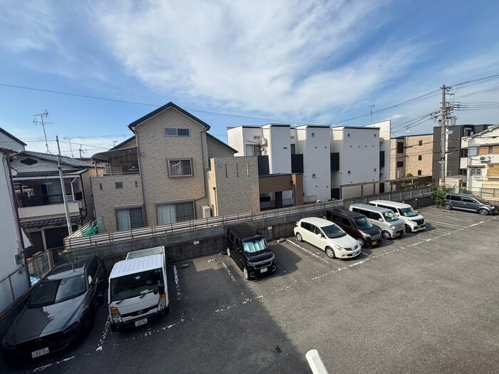 室内からの展望 F+style大蓮南1号館