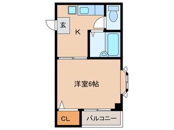 間取図 フローラルステージ同心町