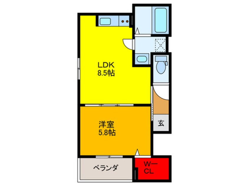 間取図 クレイン