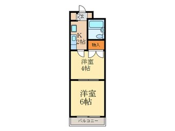 間取図 ﾚｸｲｴ智恵光院