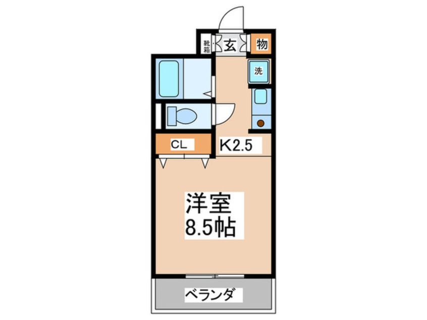 間取図 グランコ－トＢ棟