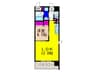 クランエシオ 1LDKの間取り