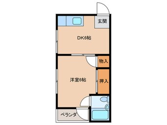 間取図 プチウエスト