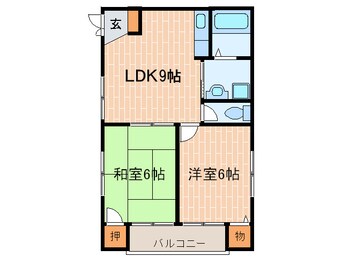 間取図 ベルシオンオ－ク